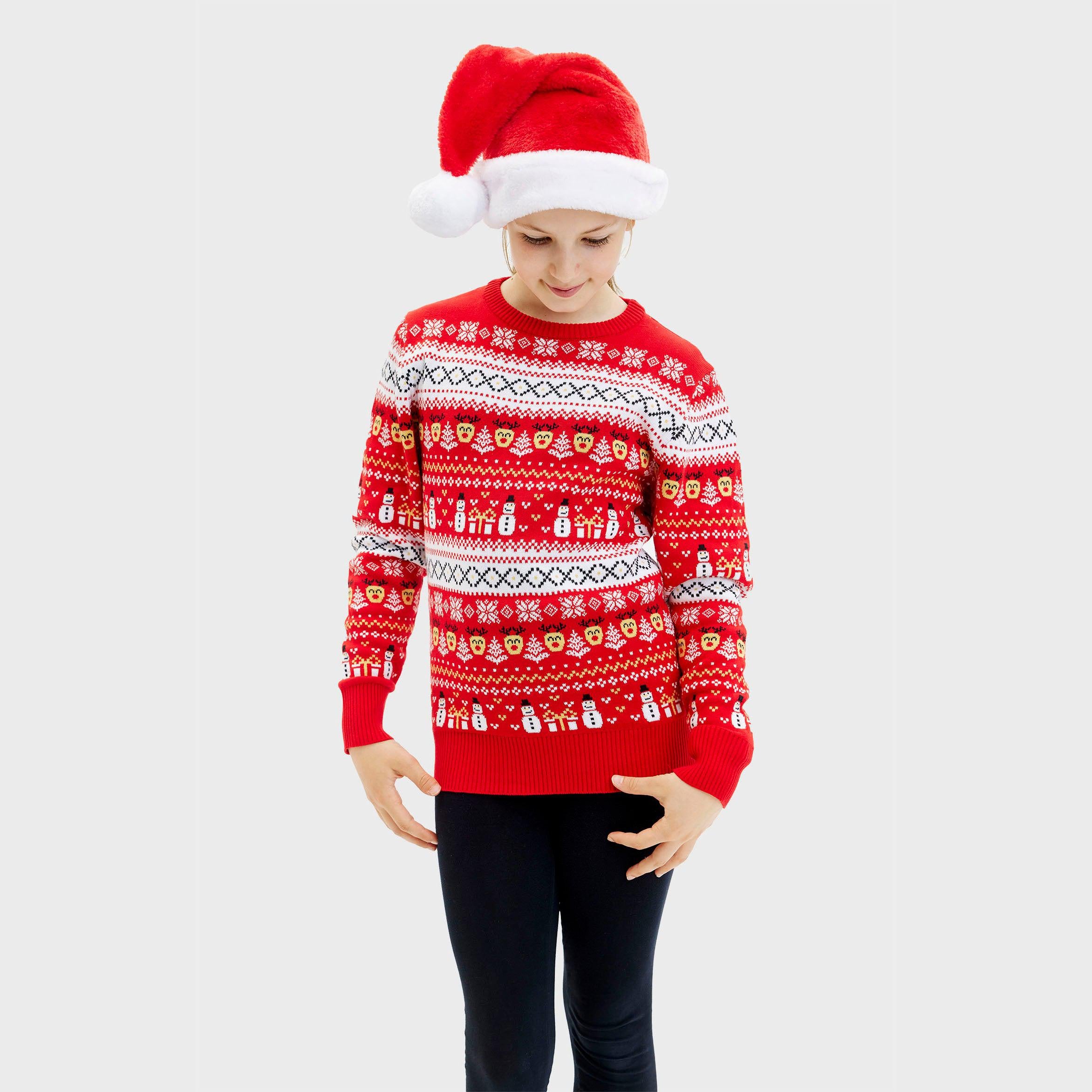 The Reinstyle Sweater Rot - Kinder.